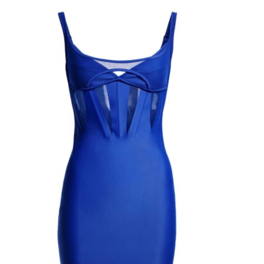 H&M x Mugler Corset-Style Mini Dress